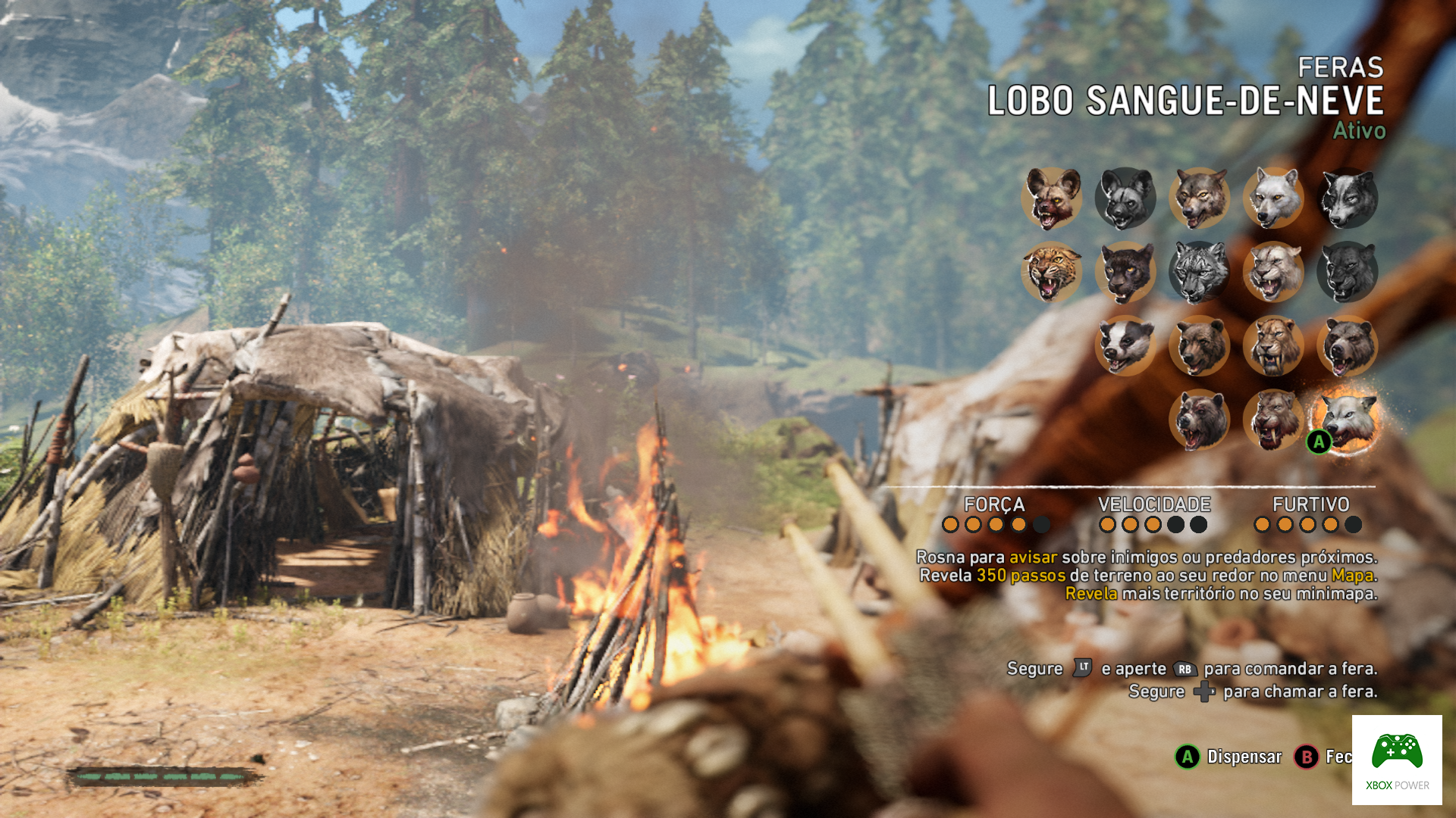 Como domar lobos e mais animais selvagens em Far Cry Primal