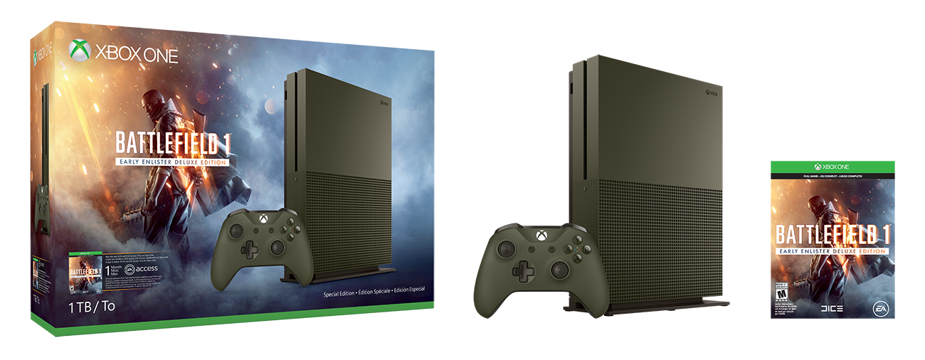 Xbox One S 1TB 1 Controle Microsoft com 1 Jogo - Live Gold 1 Mês