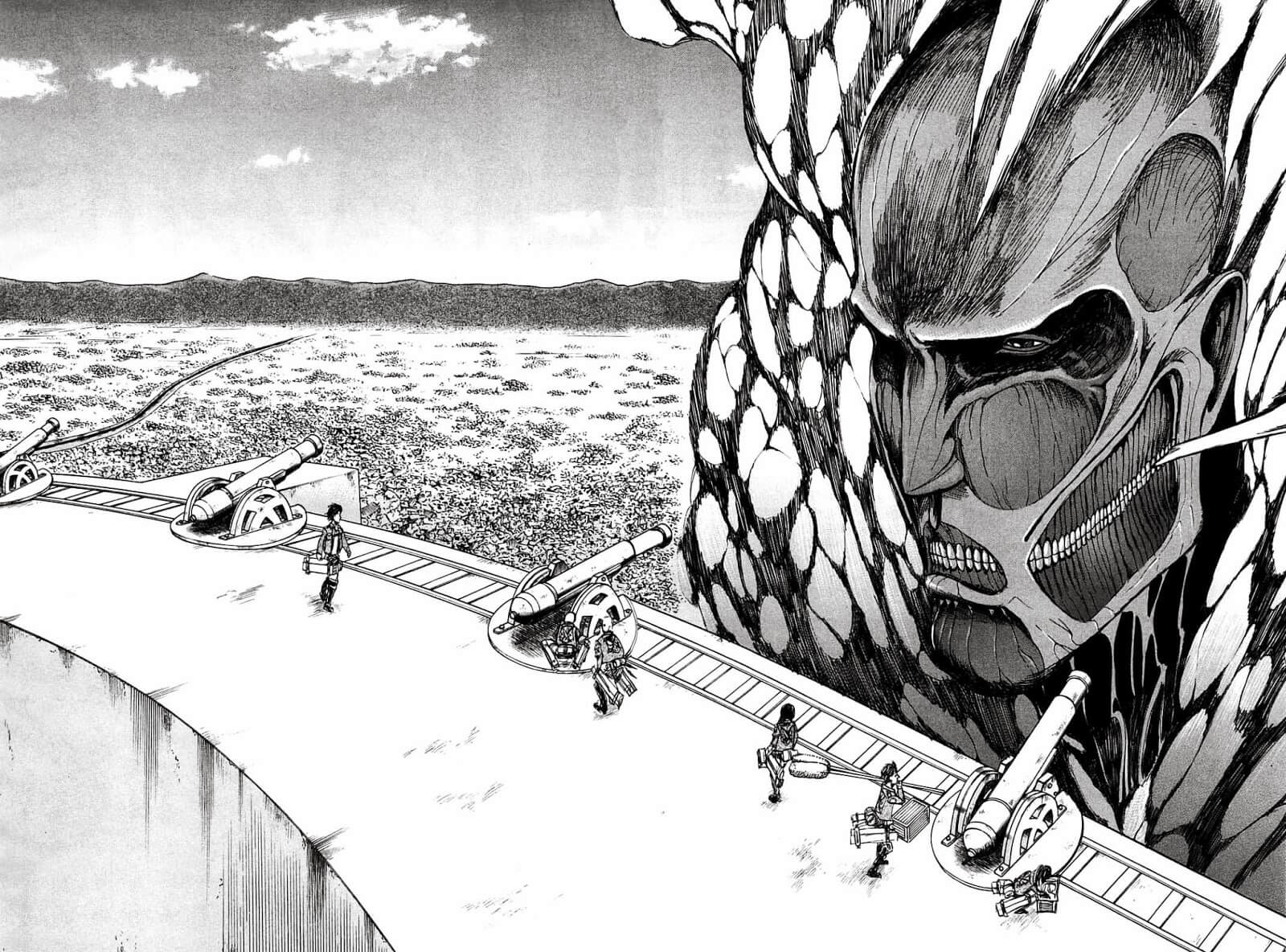 Shingeki no Kyojin (Attack on Titan - Ataque de los Titanes), #SnK #Anime  #Manga