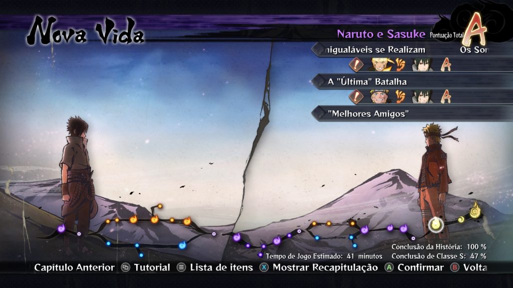 Naruto Ultimate Ninja Storm 4 com a forma mais poderosa de Kakashi