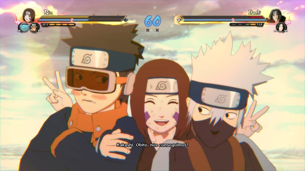 Naruto Ultimate Ninja Storm 4 com a forma mais poderosa de Kakashi