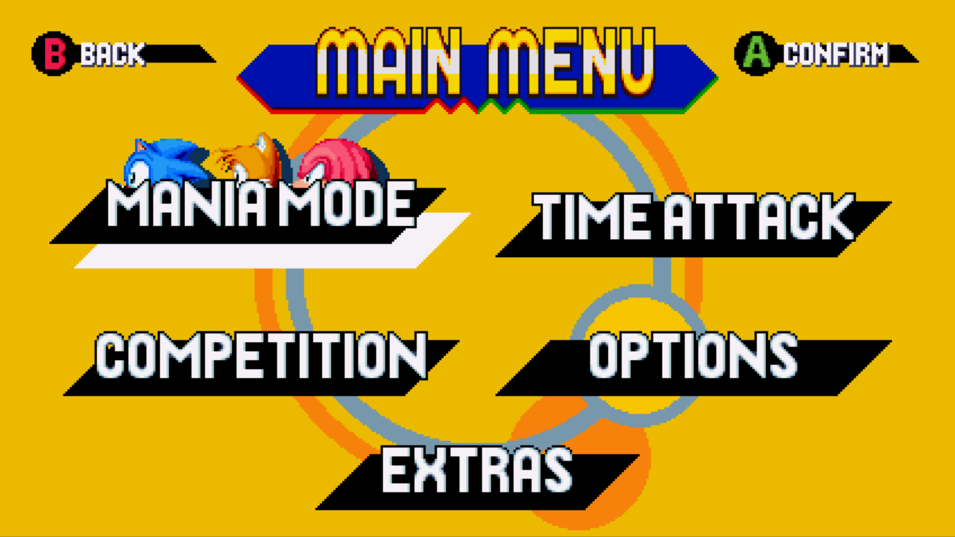 Modos Sonic Mania