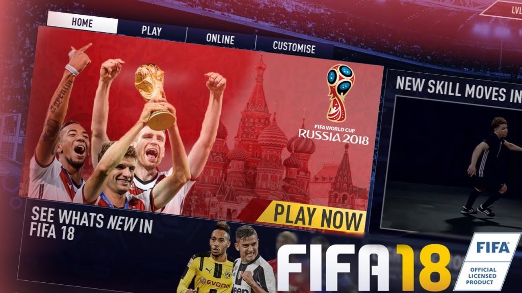 FIFA 18 - World Cup - A COPA DO MUNDO RÚSSIA 2018 PARA O BRASIL JÁ