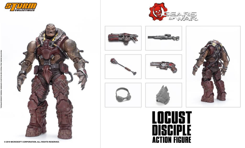 WARDEN - GEARS OF WAR ACTION FIGURE – Storm Collectibles